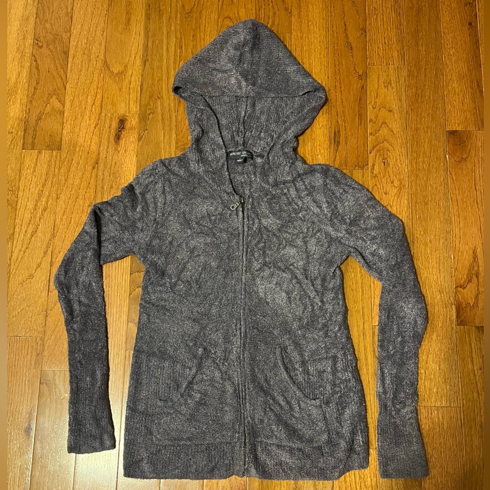 Barefoot Dreams Charcoal CozyChic Lite Sweater
